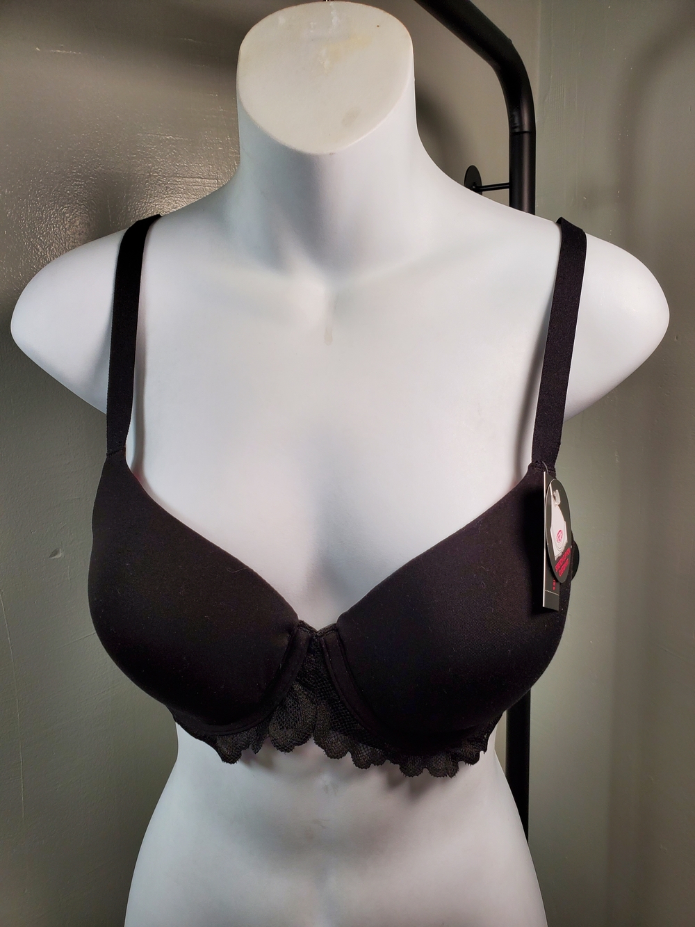 Black, Orange, &Blue Lace-Trim Bra - Women Intimates Sold As A Lot